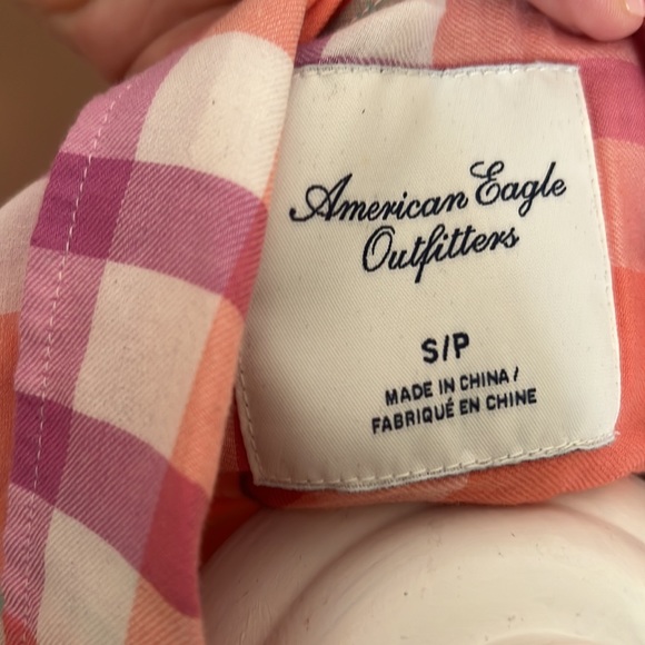 American Eagle Women’s Long Sleeved Button Down - Picture 3 of 4